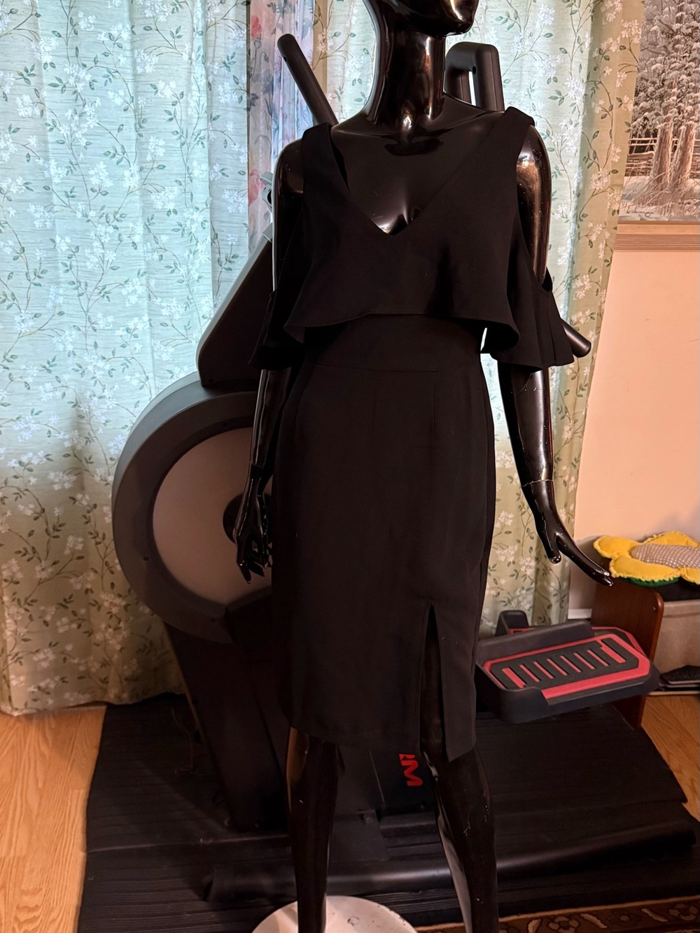 Greylin Black Dress Size S